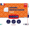 DODO - Piumino - Caldo - 220 x 240 - 400g/m - VOLUPT'AIR - Bianco