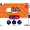 DODO - Piumino extra caldo - NUITS DE REVE - 220 x 240 cm - 400gr/m - Bianco