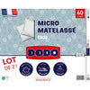 DODO - Set 2 cuscini - MICRO TRAPUNTATO - 60 x 60 cm - Bianco