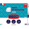 DODO - Edredón ultraligero 100 g/m - VOILE DE DOUCEUR - 220 x 240 cm - Blanco