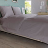 Foglio di copertina Dodo - 90x190 cm - Cotton - Coutil 32 cm - Taupe - Made in Francia