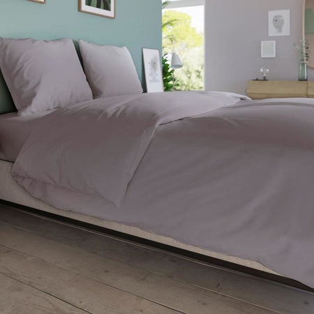 Foglio di copertina Dodo - 90x190 cm - Cotton - Coutil 32 cm - Taupe - Made in Francia