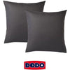 Set di 2 federe Dodo Square - 65x65 cm - bianco - Made in Francia