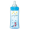 DODIE Bottle Initiation + 330 ml BLUE FIREFIGHTER - +6 mesi - tettarella rotonda 3 velocità - flusso 3