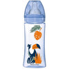 DODIE Bottle Initiation + 330 ml BLUE FIREFIGHTER - +6 mesi - tettarella rotonda 3 velocità - flusso 3