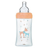 DODIE Bottle Sensation Glass 270ml Beige Biche - 0-6 mesi