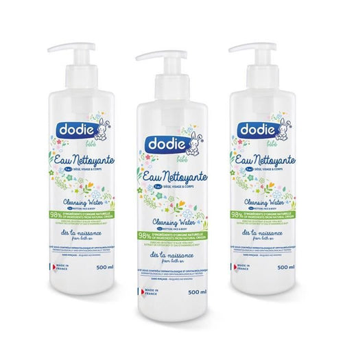 DODIE Lotto di 3 acque detergenti 500ml