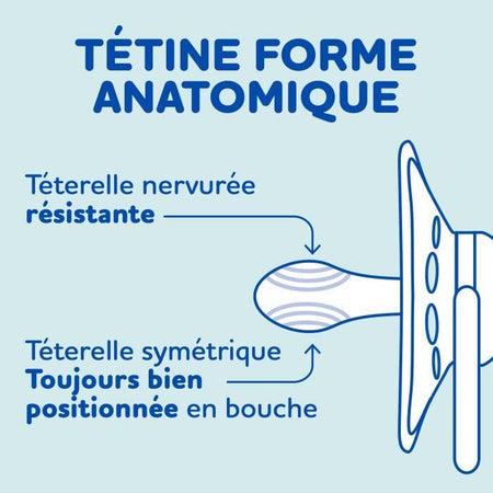 DODIE MAM ES10 - Set di 3 succhietti anatomici - Per bebè +18 mesi