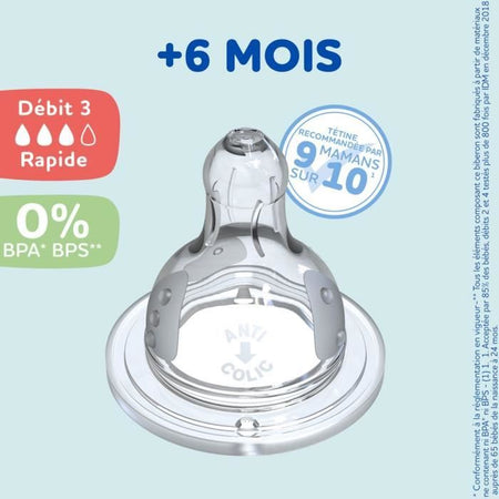 Lotto di 4 round Dodie Initiation Tertines - Flow 3