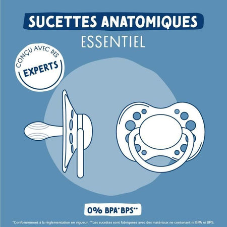 Ciucci anatomici Duo - DODIE - EDL A99 - 0/6 mesi - Otter