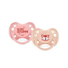 Ciucci anatomici Duo - DODIE - EDL A103 - +6 mesi - Panda rosso