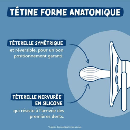 2 Ciucci anatomici - DODIE - A108 EDL - +18 mesi - Mathilde Cabanas Rose