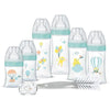 Kit Parto Dodie - 6 Biberon Anti-coliche, Tettarelle Piatte, 1 Ciuccio Anatomico 0-2 Mesi, 1 Scovolino per Biberon - Senza BPA - Rosa