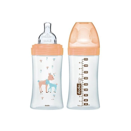 DODIE - Sensation + set di bottiglie - vetro (1 bottiglia da 150 ml - 2 bottiglie da 270 ml - 1 lecca-lecca 0-2 mesi)