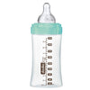 DODIE Iniziazione bottiglia anti-colica + VETRO 3 velocità flusso 2 - 270 ml - UCCELLI VERT