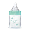 Dodie - Bottiglia Iniziazione + Vetro 150ml Bird Green