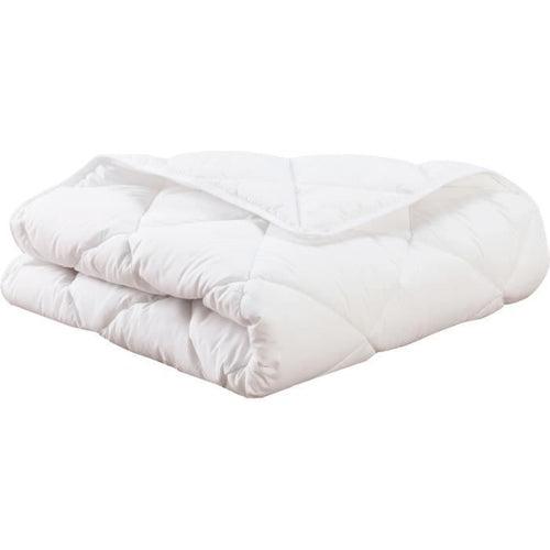 Piumino - 100x140 cm - MON P'TIT DODO - Caldo - 100% Poliestere Fibra cava siliconata - 1 persona - Bianco