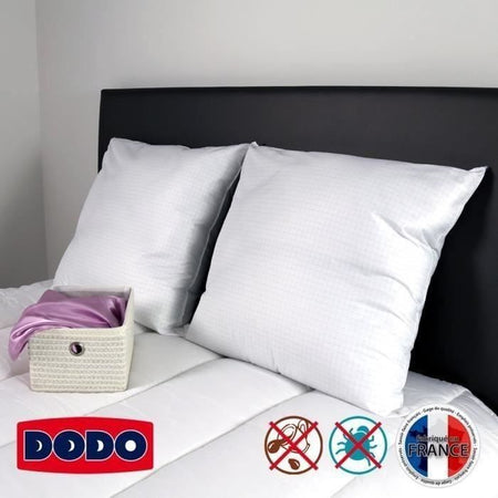 DODO Set di 2 cuscini Total Protect 65x65 cm bianchi