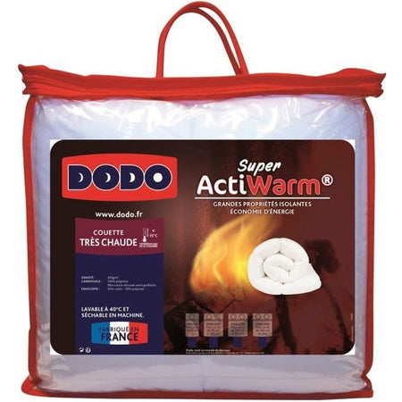 Trapunta DODO molto calda 450 g / m SUPER ACTIWARM 240x260 cm bianco