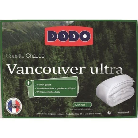 Vancouver Ultra Vancouver piumino - 220 x 240 cm - 300gr/m - bianco - dodo