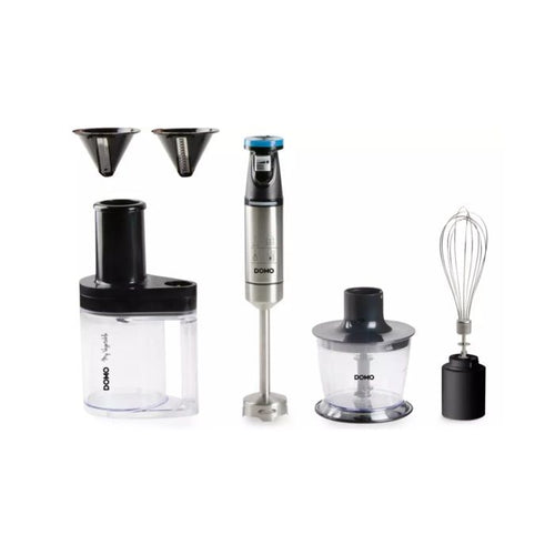 Set frullatore My Verdure - DOMO - DO9254M - 800 W - Velocità variabile - 4 accessori - Acciaio inossidabile