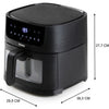 Friggitrice ad aria calda - DOMO - DO540FR - 6L - Schermo digitale - 8 programmi - Deli-Fryer