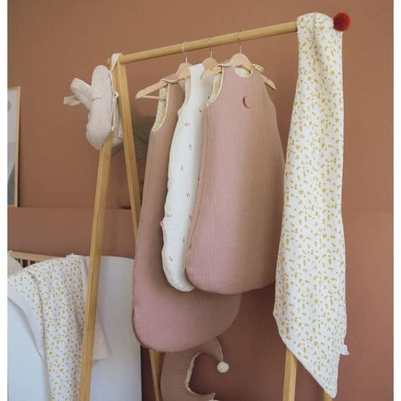 Accappatoio - DOMIVA - Honey Moon - Cotone ultra morbido e assorbente - Cappuccio incorporato