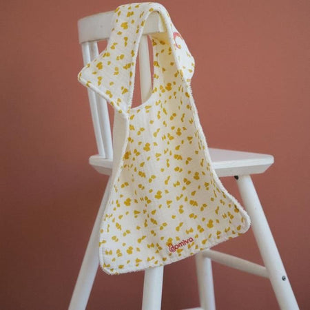 Confezione da 2 bavaglini - DOMIVA - Savannah - Scollo all'americana - Cotone morbido e assorbente