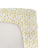 Lenzuolo con angoli per bambini in jersey con stampa Savannah, giallo, 70x140 cm