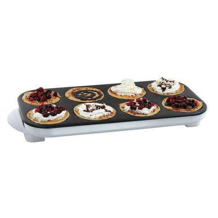 LIVOO DOC186 Crepiere elettrico Maxi Crepes Party - Bianco