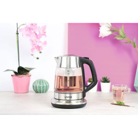 LIVOO DOD165 Teapot - Bollitore elettrico - a batteria - Grigio