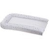 Fasciatoio DOMIVA in PVC + 2 spugne rimovibili - Bianco con stampa a stella