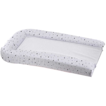 Fasciatoio DOMIVA in PVC + 2 spugne rimovibili - Bianco con stampa a stella