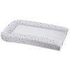 Fasciatoio DOMIVA in PVC + 2 spugne rimovibili - Bianco con stampa a stella