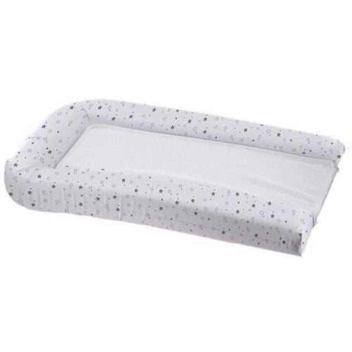 Fasciatoio DOMIVA in PVC + 2 spugne rimovibili - Bianco con stampa a stella