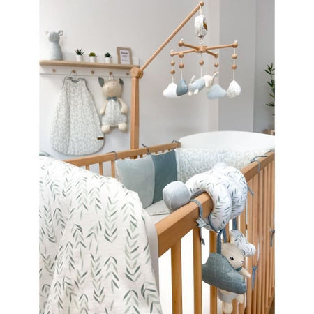 Materassino fasciatoio + Fodera con 1 spugna impermeabile - DOMIVA - FILOU