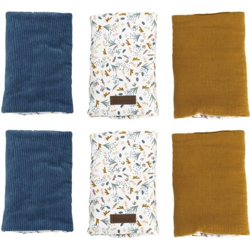 Paracolpi per letto - DOMIVA - AU FIL DE L'EAU - Modulare - x6 - Aperto 40 x 25 cm/chiuso 17,5 x 25 cm