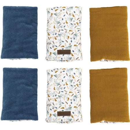 Paracolpi per letto - DOMIVA - AU FIL DE L'EAU - Modulare - x6 - Aperto 40 x 25 cm/chiuso 17,5 x 25 cm