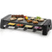 DOMO DO9189G Raclette apparecchio 8 persone - Nero