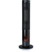 Stufa in ceramica effetto legna - 2000 W - DOMO - DO7345H - 83,5 cm - Nero