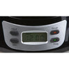 Caffettiera con filtro - DOMO - DO708K - 1000 W - 1,5 L - 12 tazze - Schermo LCD - Timer 24 ore - Nero e acciaio inossidabile