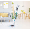 DOMO DO233SV - Aspirapolvere 2 in 1 senza fili - 2 velocità - Sistema ciclonico - Autonomia 20min - Serbatoio polvere 0,6L