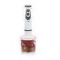 Set frullatore - DOMO - DO1089M - 600 W - Velocità variabile + Turbo - Frullatore a immersione, frusta, tritatutto, bicchiere graduato - Bianco
