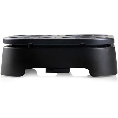 Crépiere Domo - 4 Crepes - Emoji Patterns - Revetement anti -adhesive - 600W - L31 X L34 X H13 CM