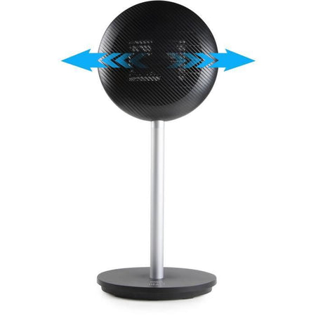 Radiatore da pavimento in ceramica Turbo - 2000 W - DOMO - DO7349H - 34 x 28 x 81 cm - Nero