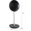 Radiatore da pavimento in ceramica Turbo - 2000 W - DOMO - DO7349H - 34 x 28 x 81 cm - Nero