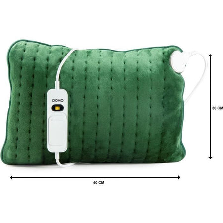 Termoforo DOMO DO638K - Super soft - Riscaldamento rapido - 3 livelli di temperatura - Spegnimento automatico - Cavo elettrico removibile