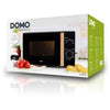 Forno microonde DOMO DO2820 - 20L - 700W - Timer 35 min - Funzione scongelamento - L44 x P35,8 x H 25,8 cm - Finitura legno nero