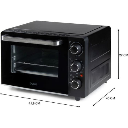 DOMO DO807GO mini forno per dolci e snack - 20 L - nero - 1300watt -