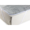 Scaldaletto elettrico DOMO 1 persona - 6 livelli di calore - Pile di flanella - 150x80 cm - Grigio